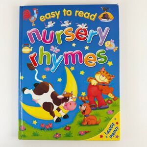 2/$8 Large Print-Easy to Read Nursery Rhymes-Brown Watson (Hardcover)